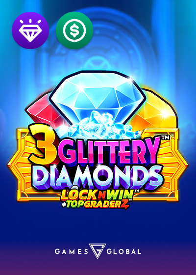 3 Glittery Diamonds