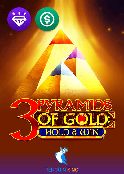 3 Pyramids of Gold: Hold and Win
