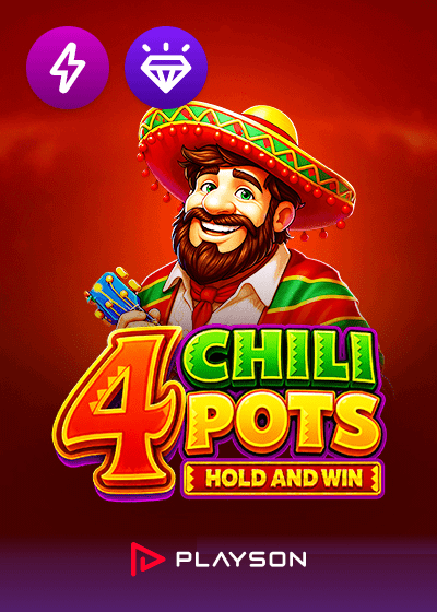 4 Chili Pots Hold and Win
