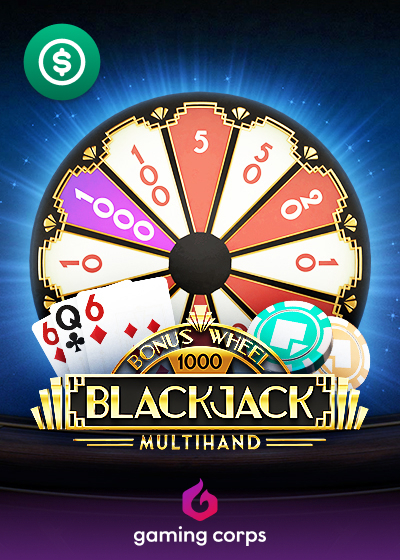 Blackjack Bonus Wheel 1000