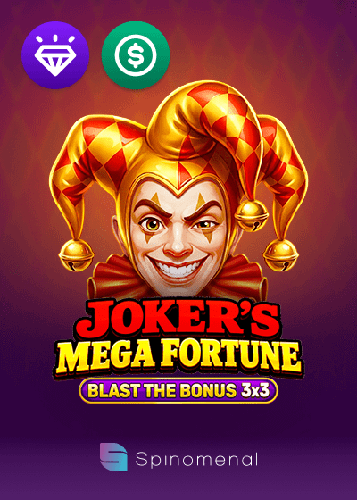 Joker’s Mega Fortune Blast The Bonus 3x3