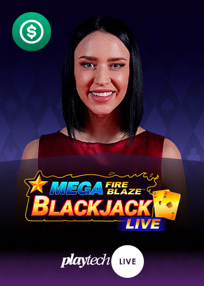 Mega Fire Blaze Blackjack Live
