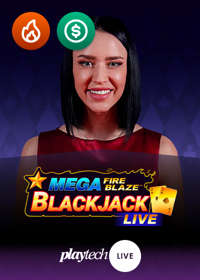 Mega Fire Blaze Blackjack Live