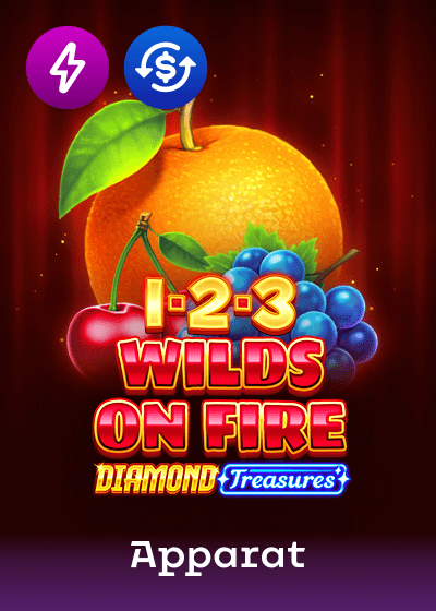 1 2 3 Wilds on Fire Diamond Treasures